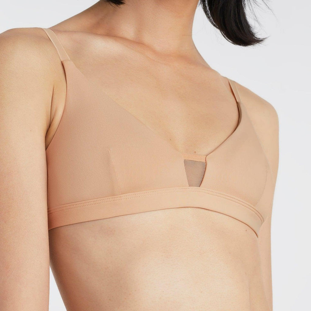 Limitless Wirefree Scoop Bra - Darted Buff - WearPear