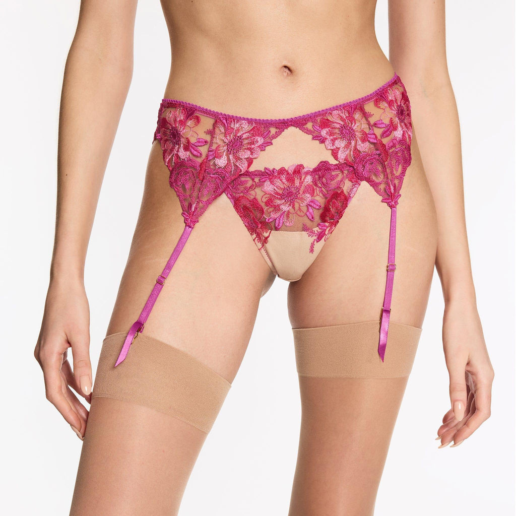 Embroidery Garter Belt Le Fleur - WearPear