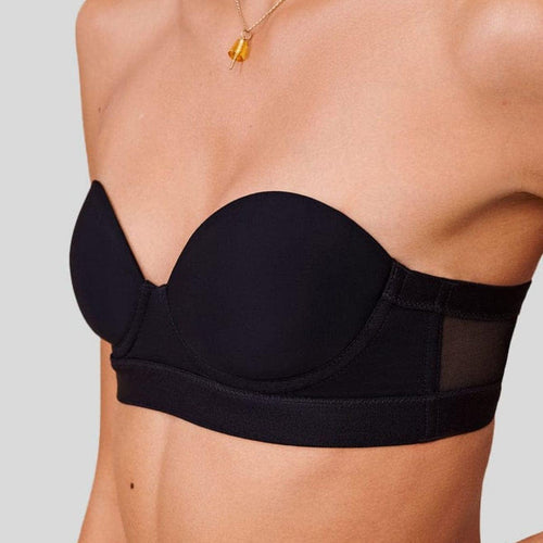 MVP Multiway Strapless Bra Black - WearPear