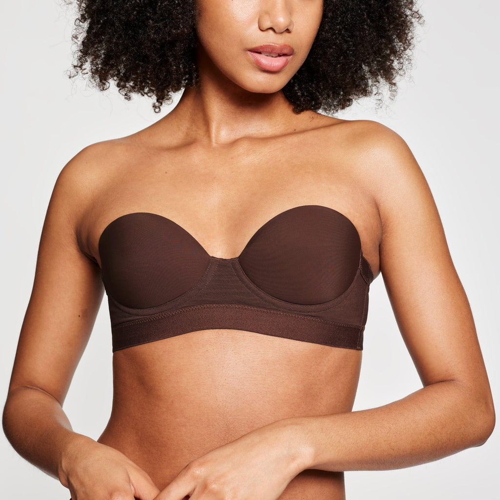 MVP Multiway Strapless Bra Espresso - WearPear