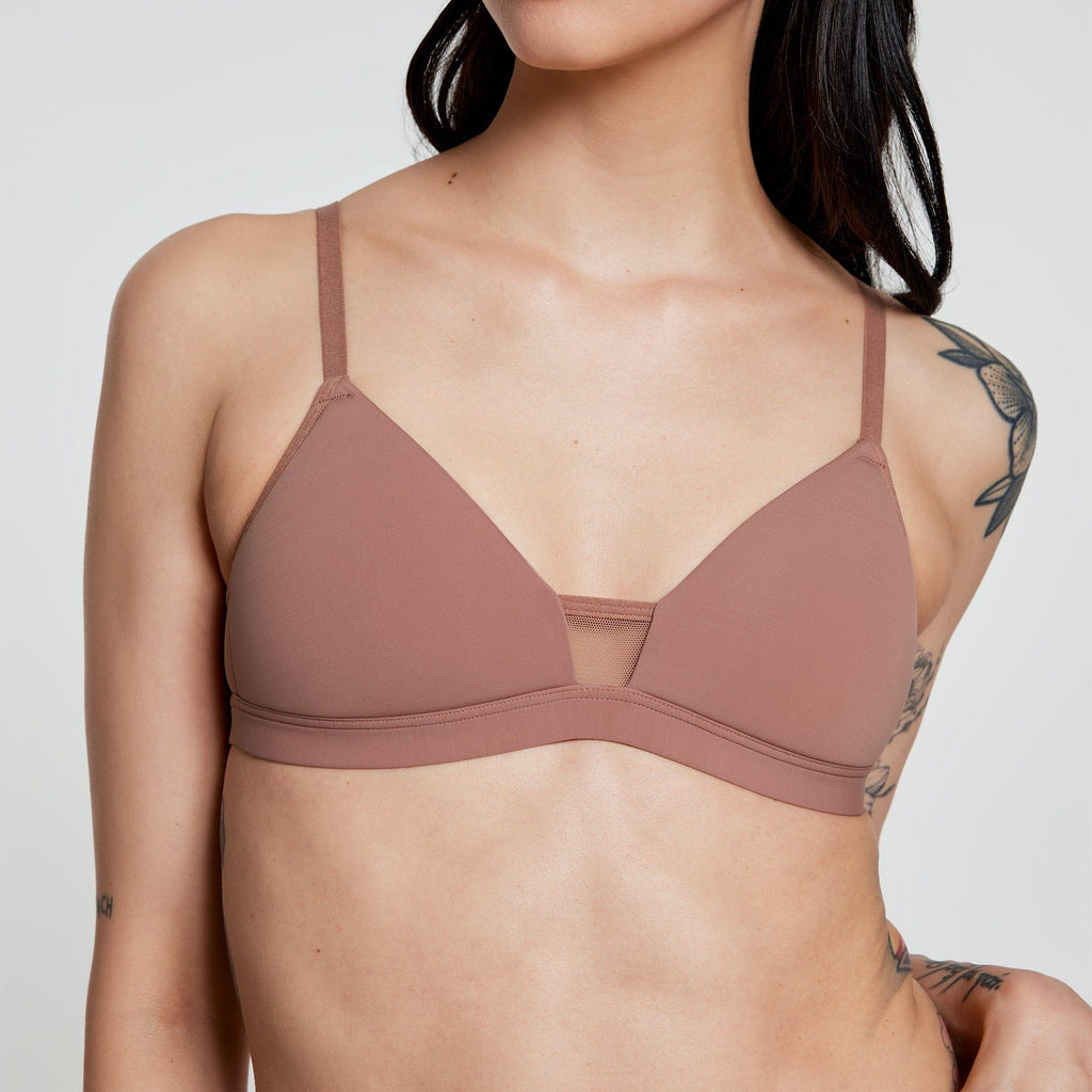 FeelGood Wirefree T-Shirt Bra Woodrose - WearPear