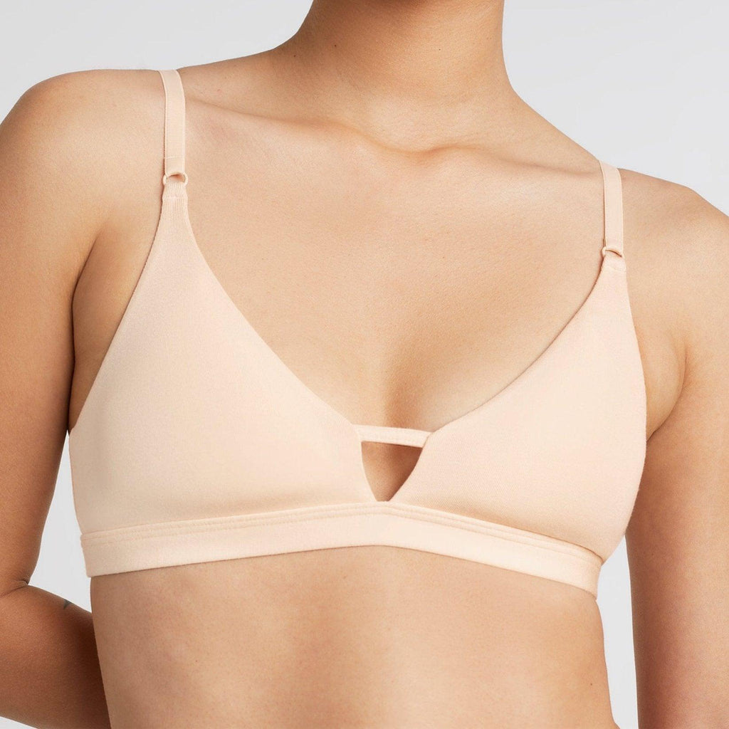 Modal Wirefree Bra Sand - WearPear